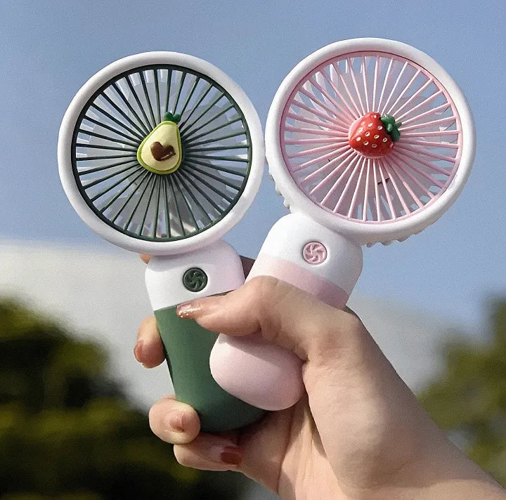 Mini USB Rechargeable Portable Fan – Handheld Cooling Fan for Home, Office & Travel
