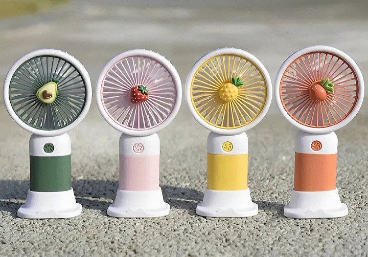 Mini USB Rechargeable Portable Fan – Handheld Cooling Fan for Home, Office & Travel